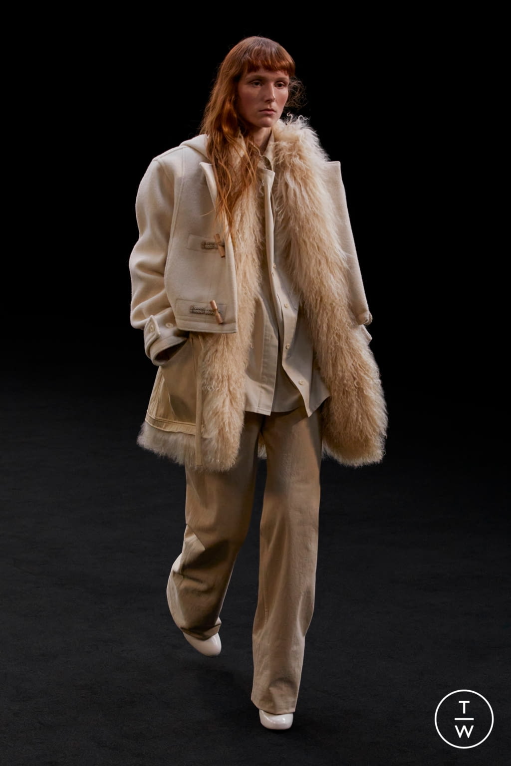 Fashion Week Paris Fall/Winter 2021 look 33 de la collection Lemaire menswear