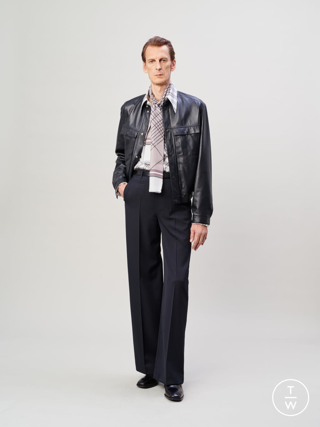 Fashion Week Paris Spring/Summer 2020 look 12 from the Lemaire collection menswear