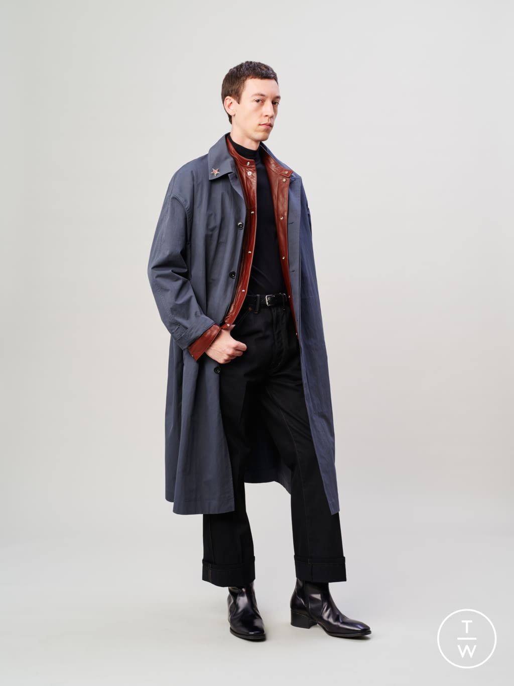 Fashion Week Paris Spring/Summer 2020 look 15 from the Lemaire collection menswear