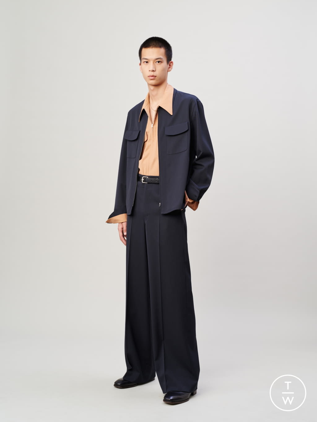 Fashion Week Paris Spring/Summer 2020 look 19 de la collection Lemaire menswear