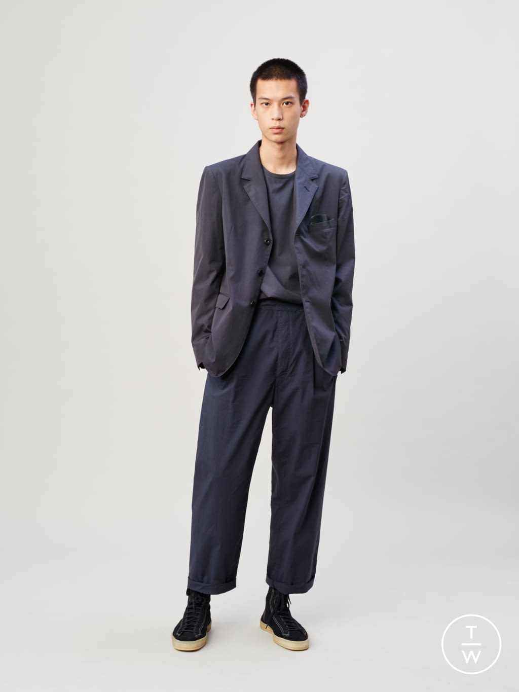 Fashion Week Paris Spring/Summer 2020 look 26 from the Lemaire collection menswear