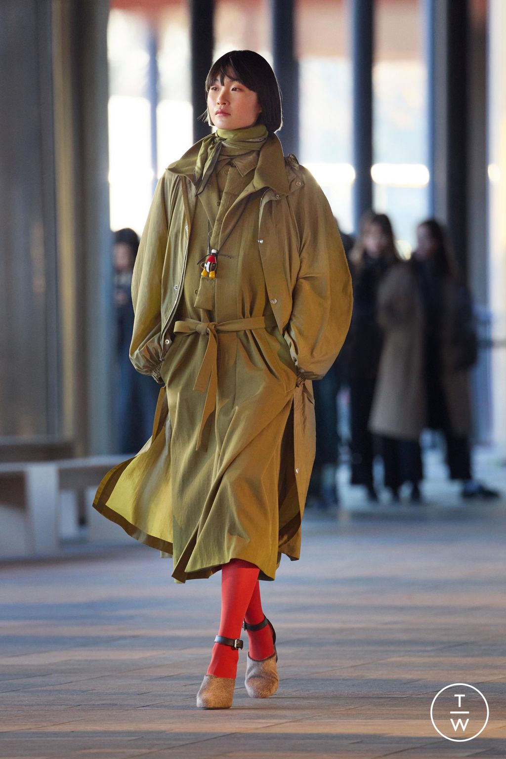 Fashion Week Paris Fall/Winter 2023 look 11 de la collection Lemaire menswear