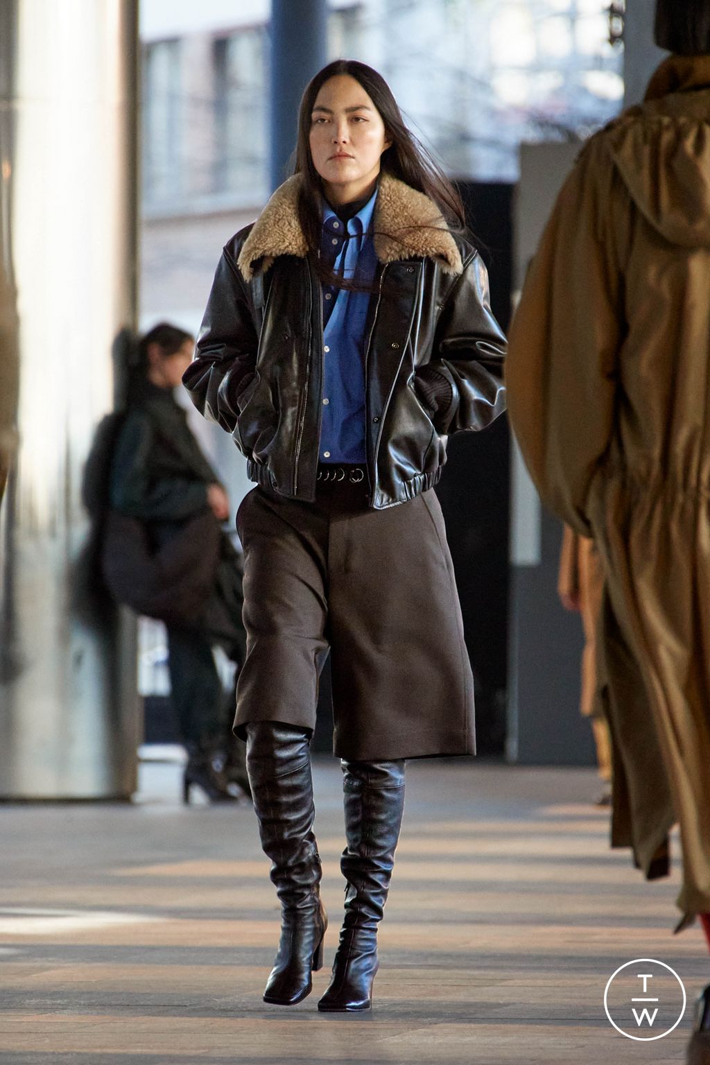 Fashion Week Paris Fall/Winter 2023 look 15 from the Lemaire collection menswear
