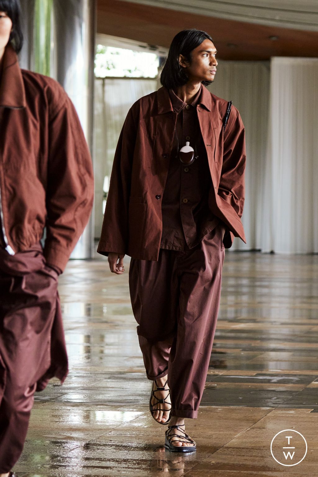 Fashion Week Paris Spring/Summer 2024 look 29 from the Lemaire collection menswear