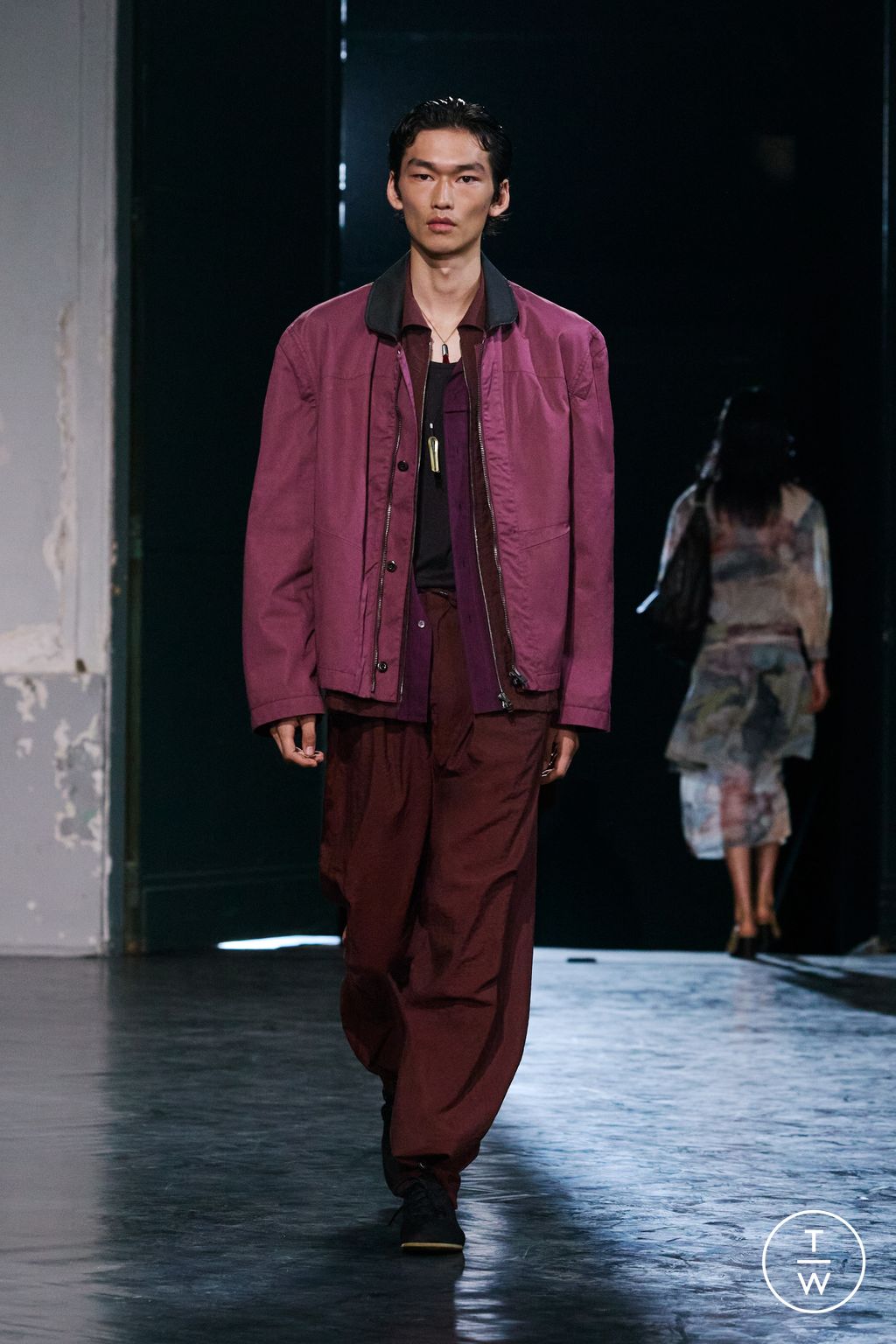 Fashion Week Paris Spring/Summer 2026 look 42 from the Lemaire collection menswear