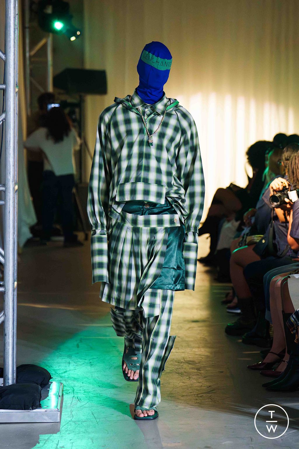 Fashion Week New York Spring/Summer 2026 look 15 from the L'Enchanteur collection womenswear