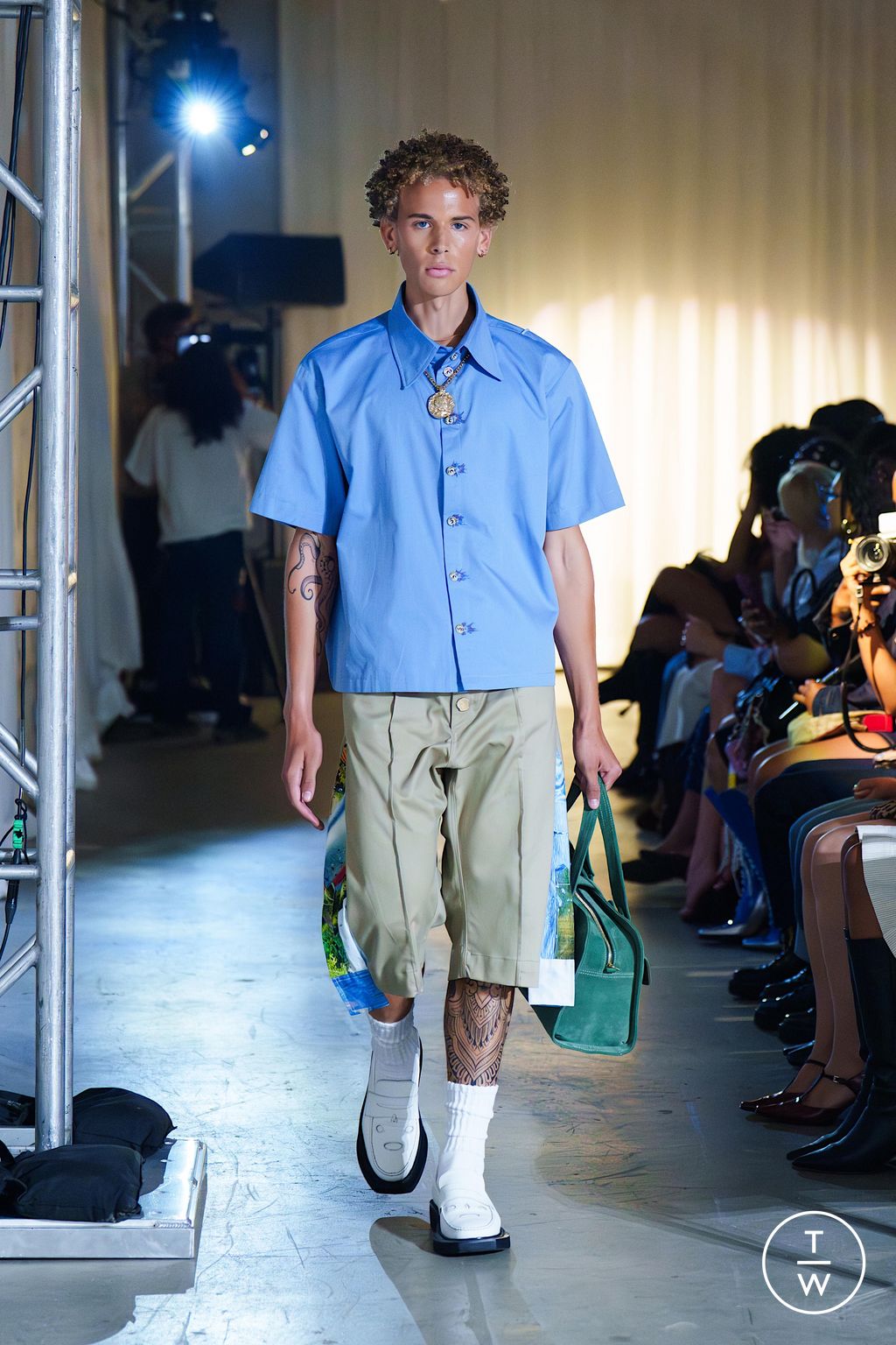 Fashion Week New York Spring/Summer 2026 look 4 from the L'Enchanteur collection womenswear