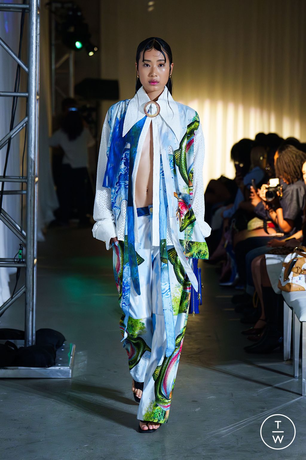 Fashion Week New York Spring/Summer 2026 look 10 from the L'Enchanteur collection womenswear