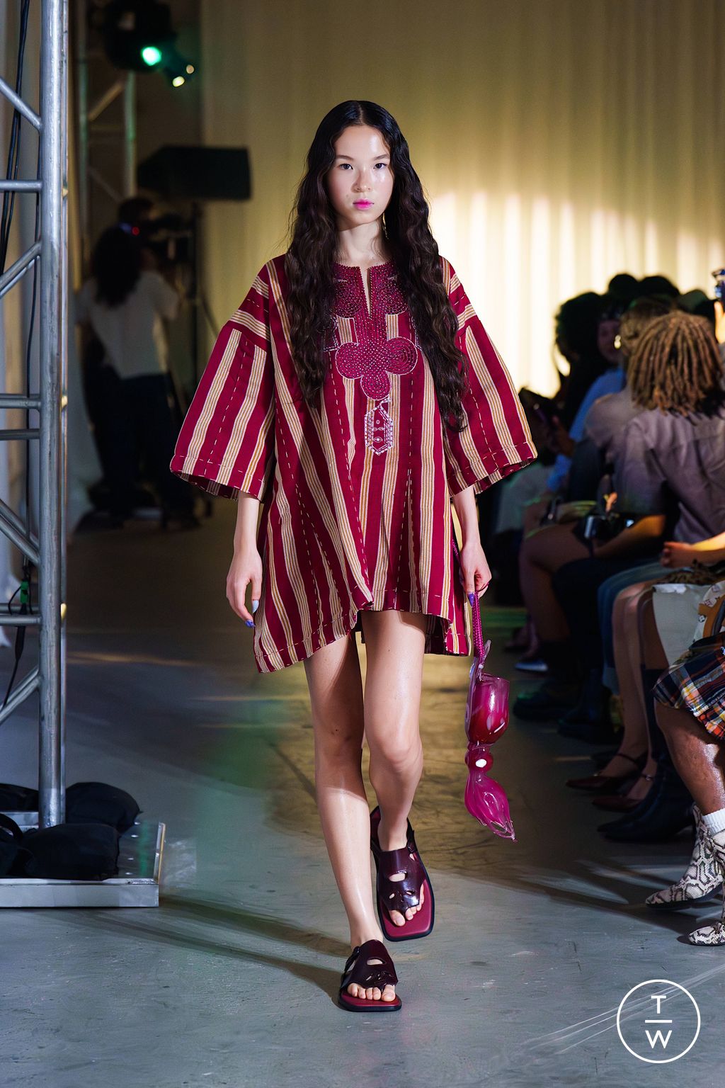 Fashion Week New York Spring/Summer 2026 look 18 from the L'Enchanteur collection womenswear