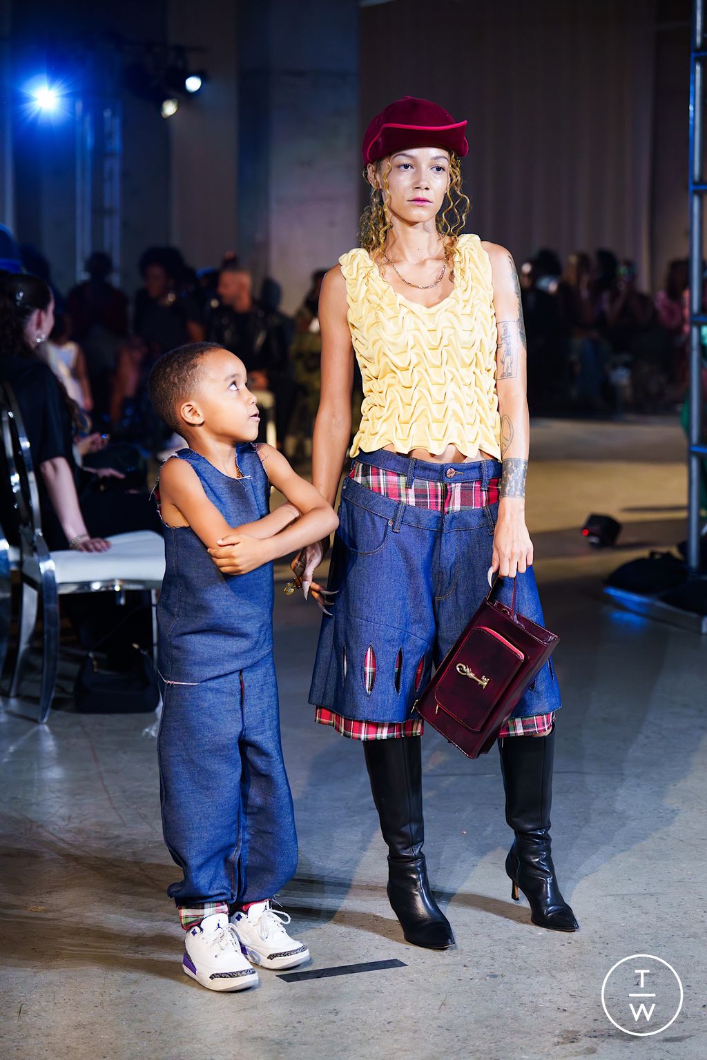 Fashion Week New York Spring/Summer 2026 look 20 from the L'Enchanteur collection womenswear