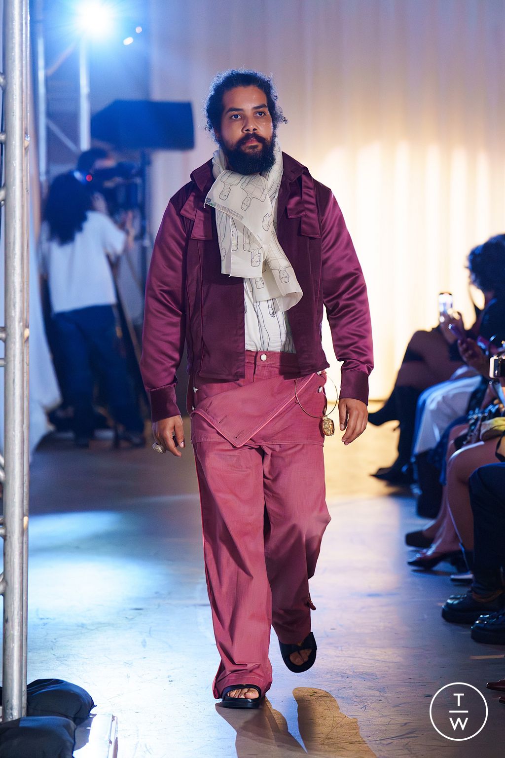 Fashion Week New York Spring/Summer 2026 look 24 from the L'Enchanteur collection womenswear