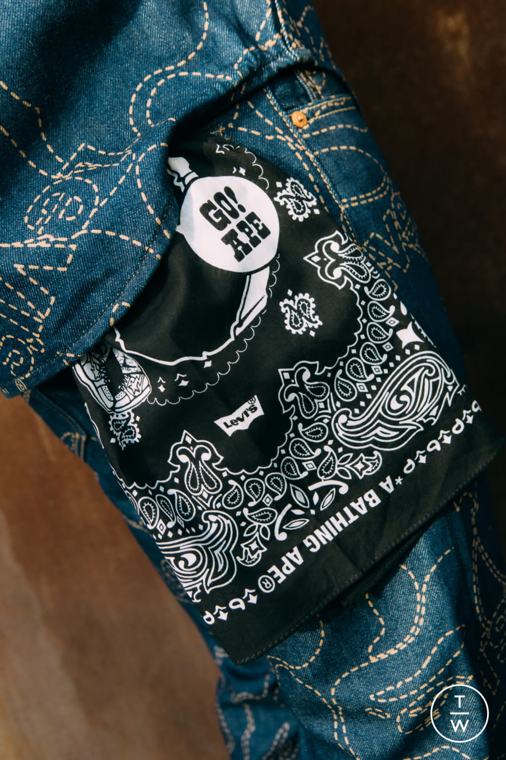 Fashion Week Paris Spring/Summer 2021 look 8 de la collection Levi’s® menswear