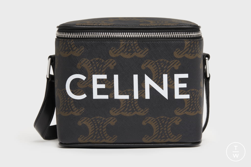 Fashion Week Paris Fall/Winter 2022 look 12 de la collection Celine menswear accessories