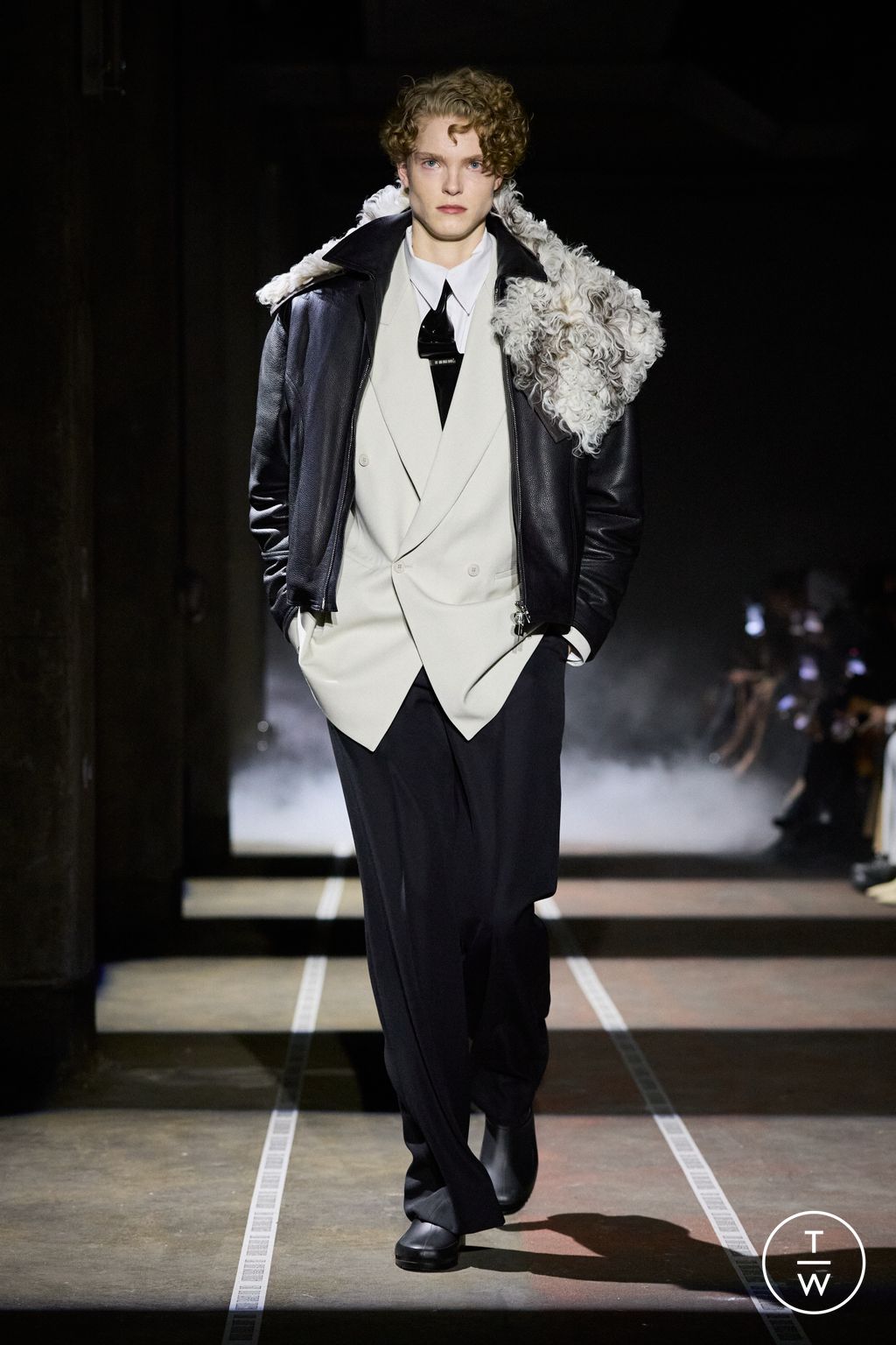 Fashion Week Paris Fall/Winter 2026 look 15 de la collection LGN Louis Gabriel Nouchi menswear