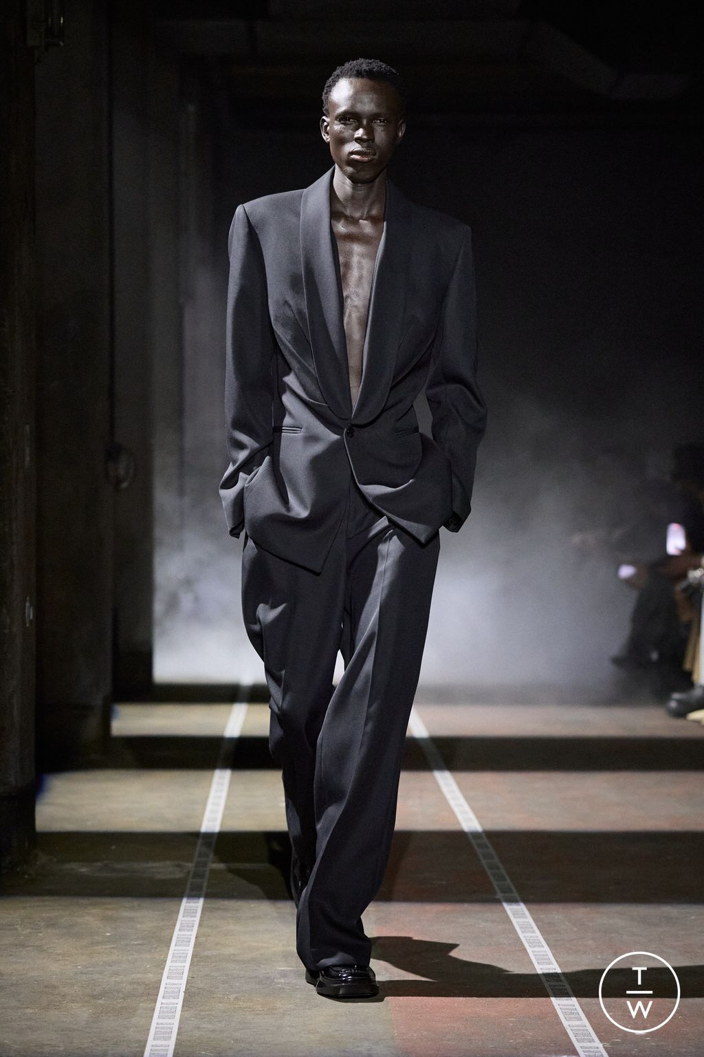 Fashion Week Paris Fall/Winter 2026 look 36 de la collection LGN Louis Gabriel Nouchi menswear