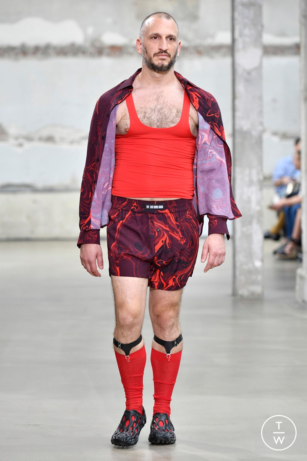 Fashion Week Paris Spring/Summer 2023 look 10 from the Louis Gabriel Nouchi collection menswear
