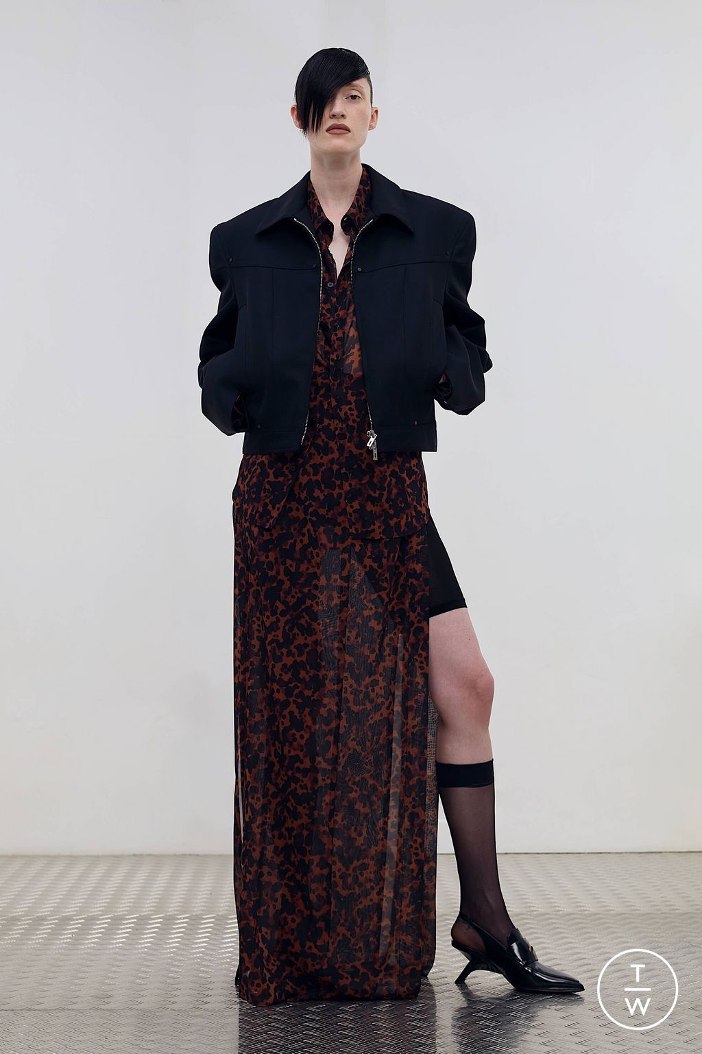 Fashion Week Paris Spring/Summer 2026 look 8 from the LGN Louis Gabriel Nouchi collection menswear