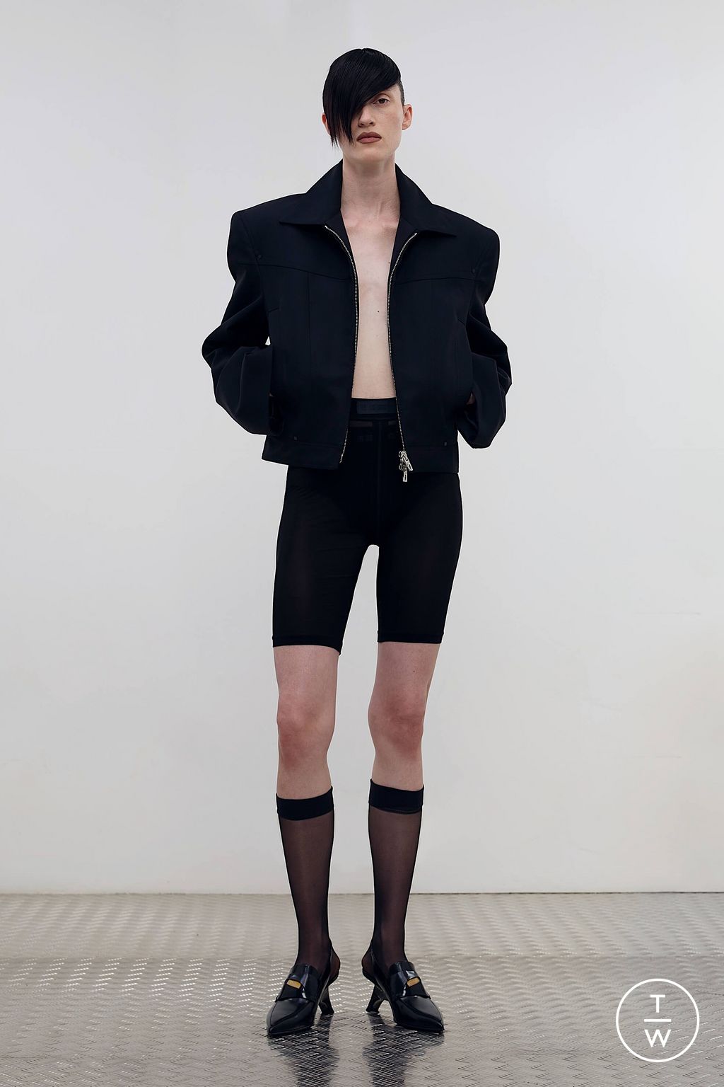 Fashion Week Paris Spring/Summer 2026 look 10 from the LGN Louis Gabriel Nouchi collection menswear