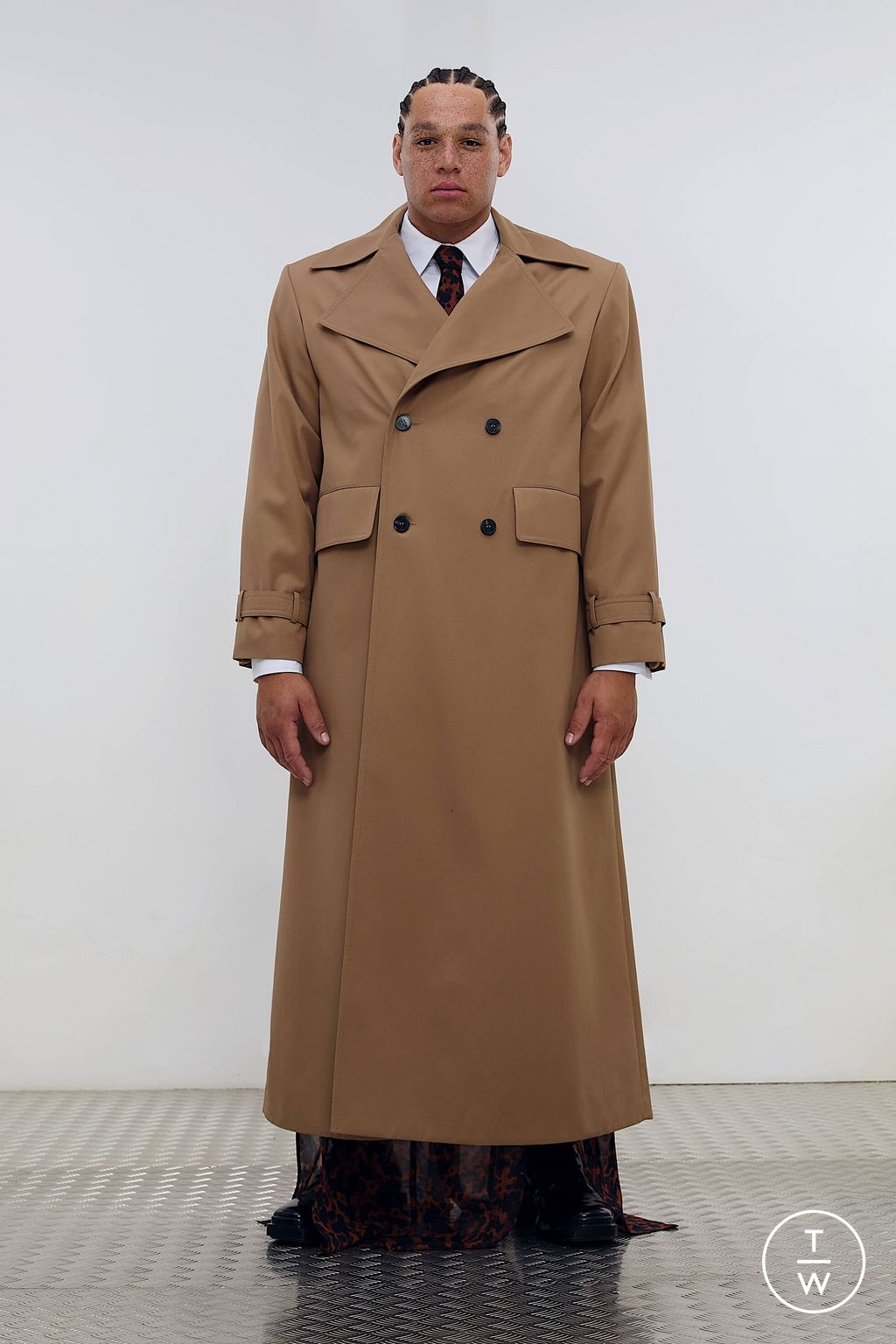 Fashion Week Paris Spring/Summer 2026 look 12 from the LGN Louis Gabriel Nouchi collection menswear