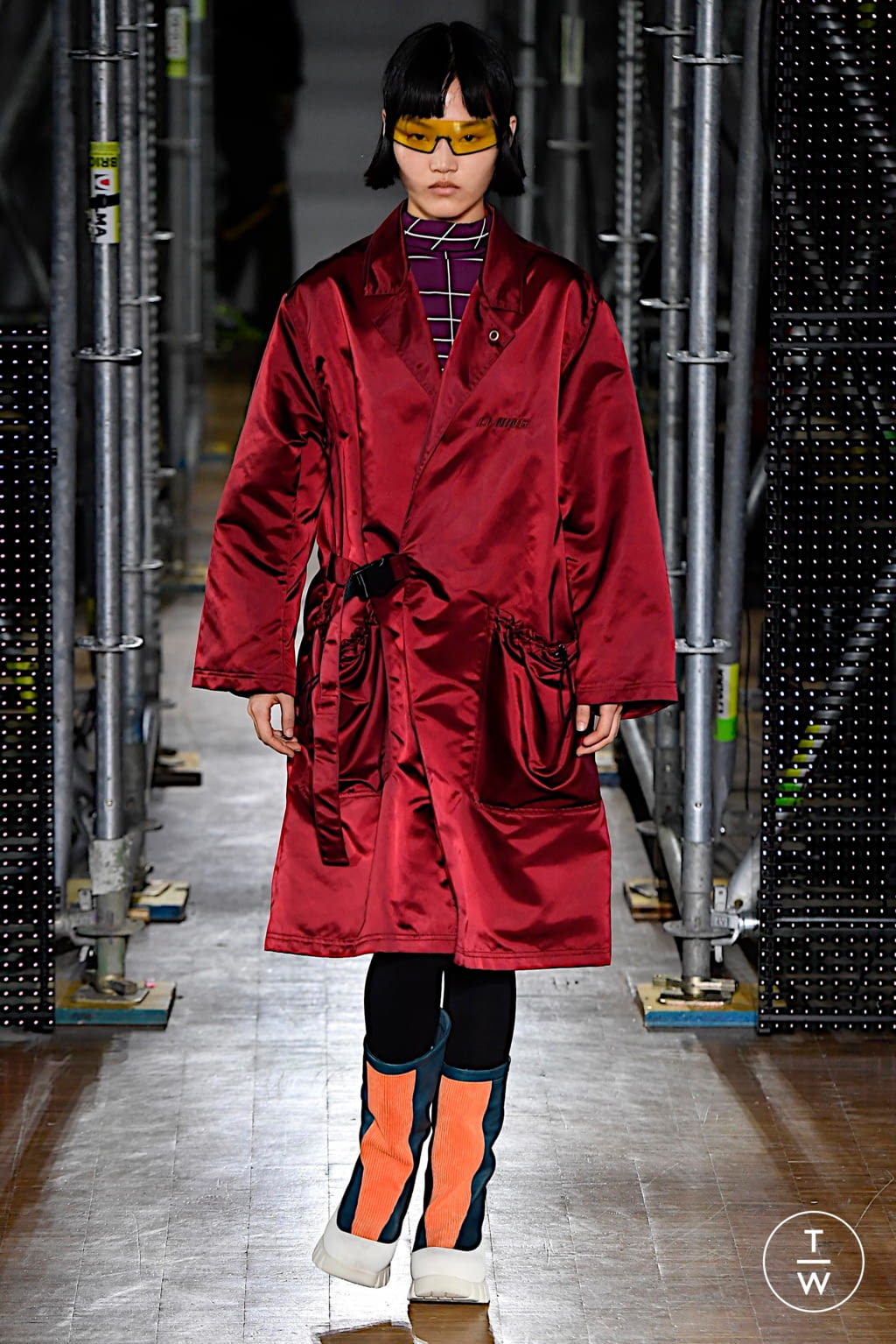 Fashion Week Paris Fall/Winter 2020 look 9 from the Li Ning collection 男装