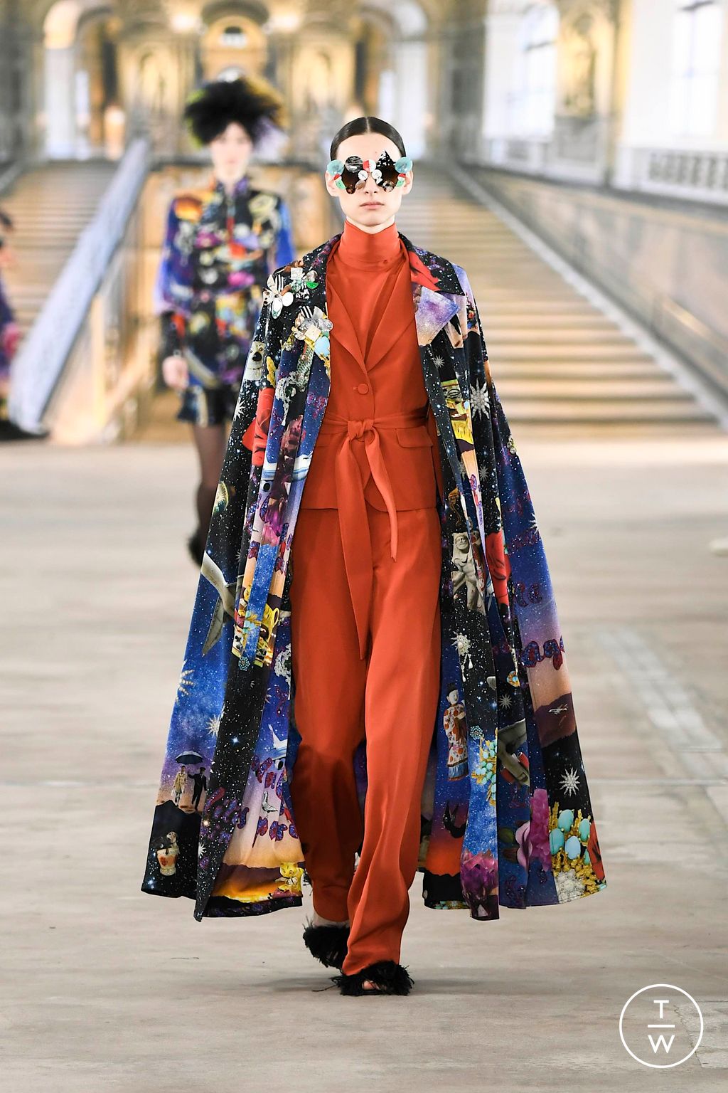 Fashion Week New York Fall/Winter 2024 look 1 from the Libertine collection 女装