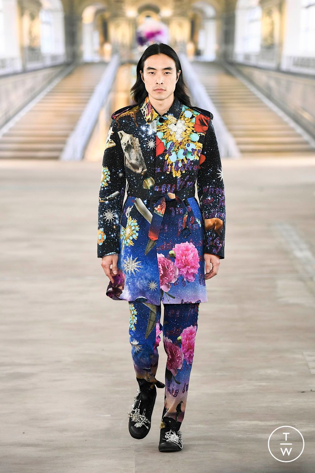 Fashion Week New York Fall/Winter 2024 look 3 from the Libertine collection womenswear