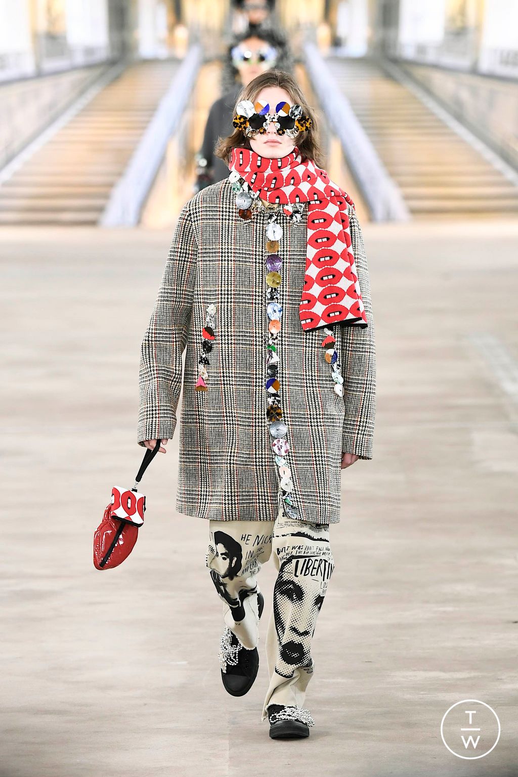 Fashion Week New York Fall/Winter 2024 look 5 from the Libertine collection 女装