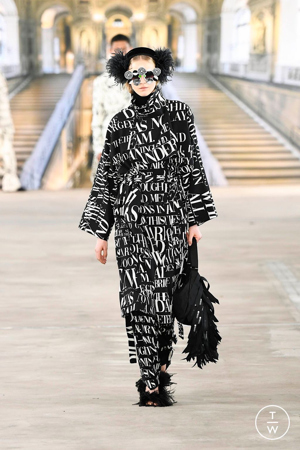 Fashion Week New York Fall/Winter 2024 look 7 from the Libertine collection womenswear