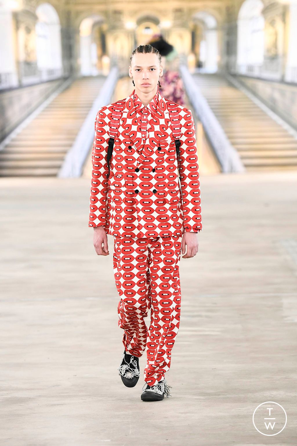 Fashion Week New York Fall/Winter 2024 look 13 from the Libertine collection 女装