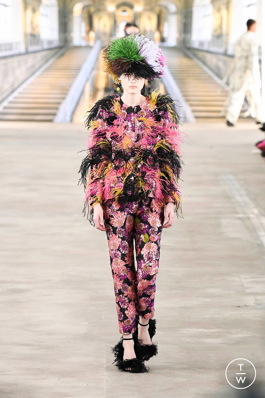 Fashion Week New York Fall/Winter 2024 look 15 from the Libertine collection womenswear