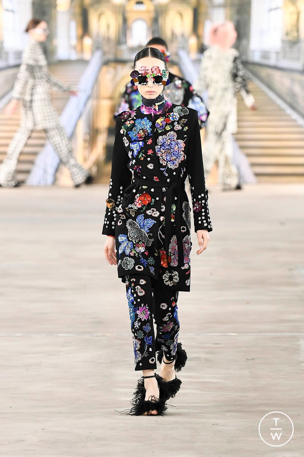 Fashion Week New York Fall/Winter 2024 look 16 from the Libertine collection womenswear