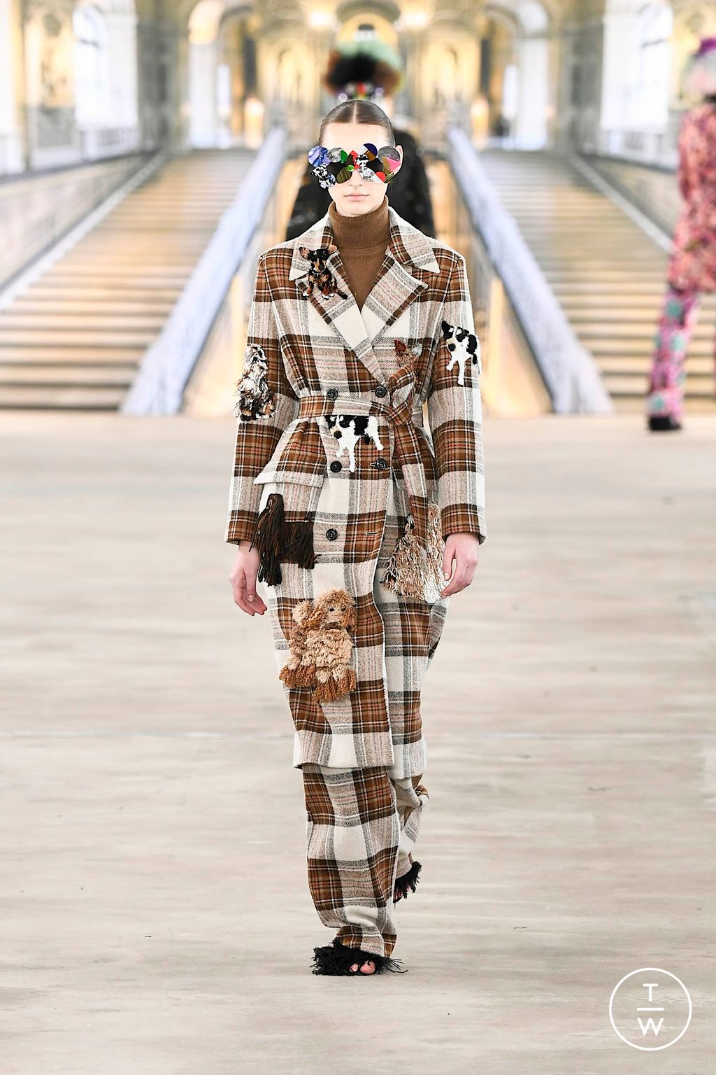 Fashion Week New York Fall/Winter 2024 look 21 from the Libertine collection 女装