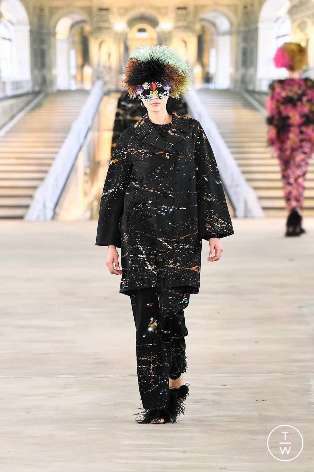 Fashion Week New York Fall/Winter 2024 look 22 from the Libertine collection womenswear