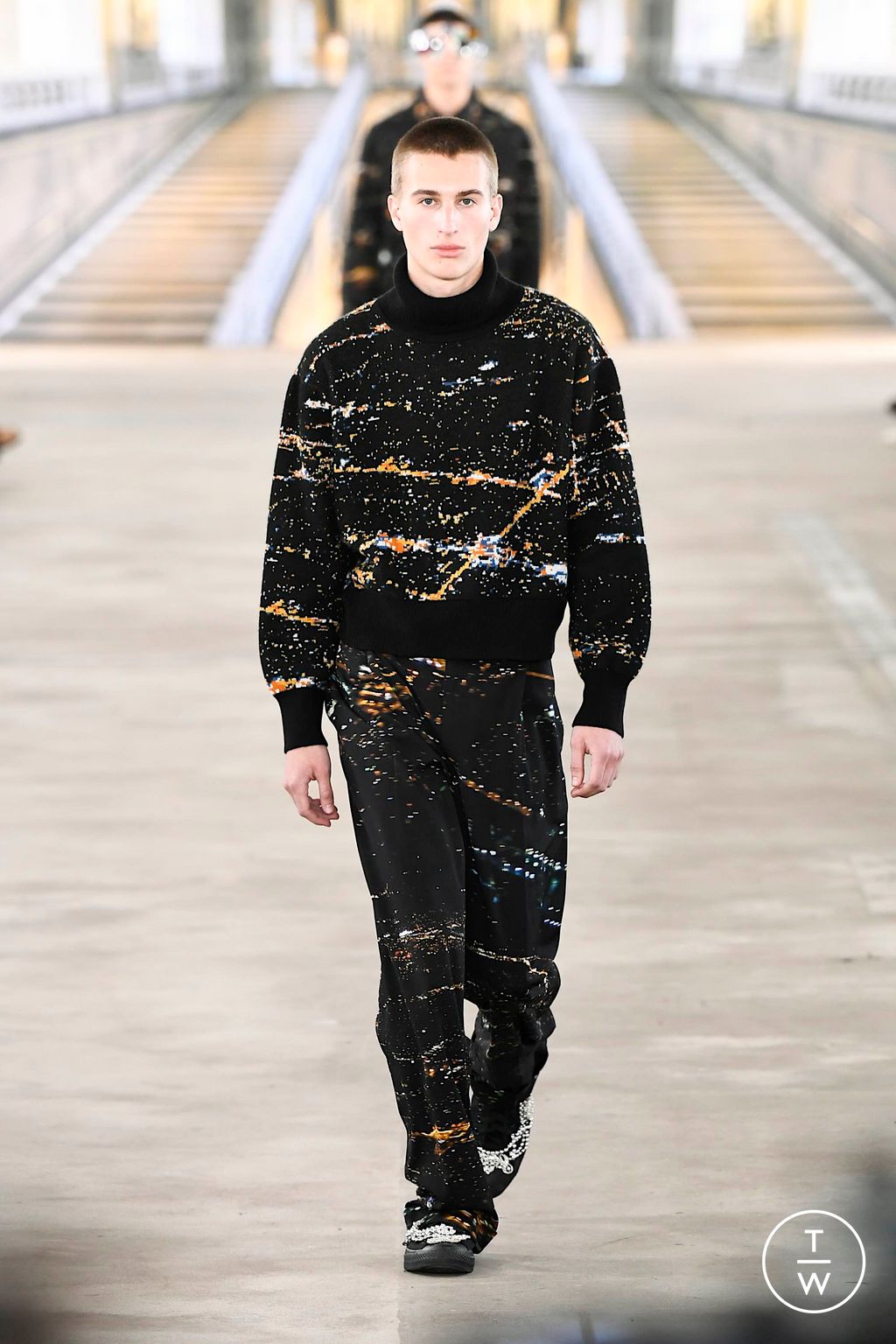 Fashion Week New York Fall/Winter 2024 look 23 from the Libertine collection 女装