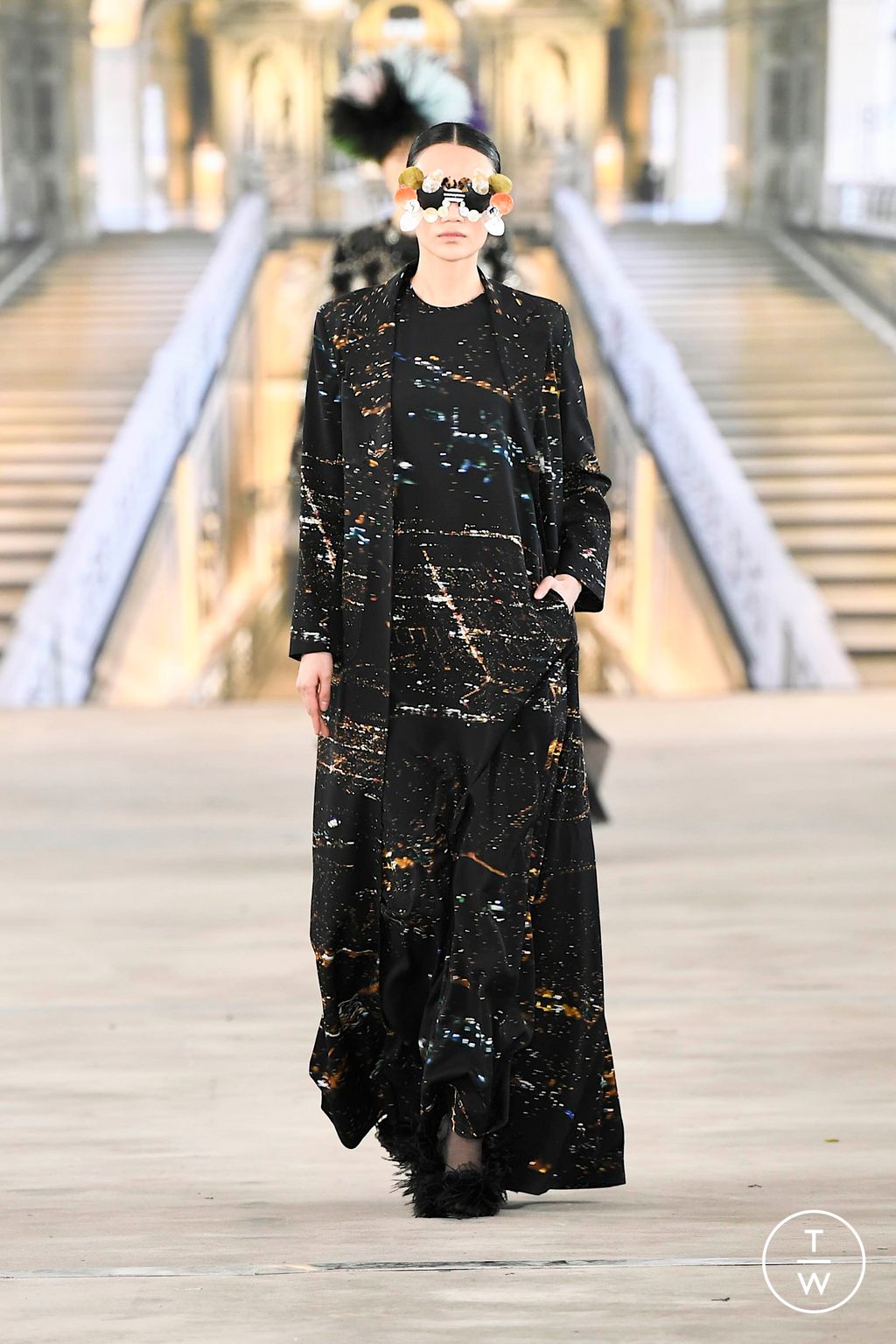 Fashion Week New York Fall/Winter 2024 look 25 de la collection Libertine womenswear