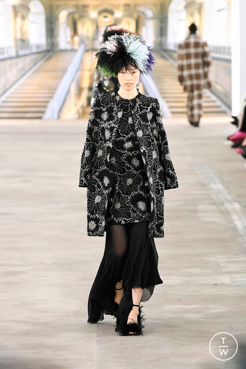 Fashion Week New York Fall/Winter 2024 look 26 from the Libertine collection womenswear