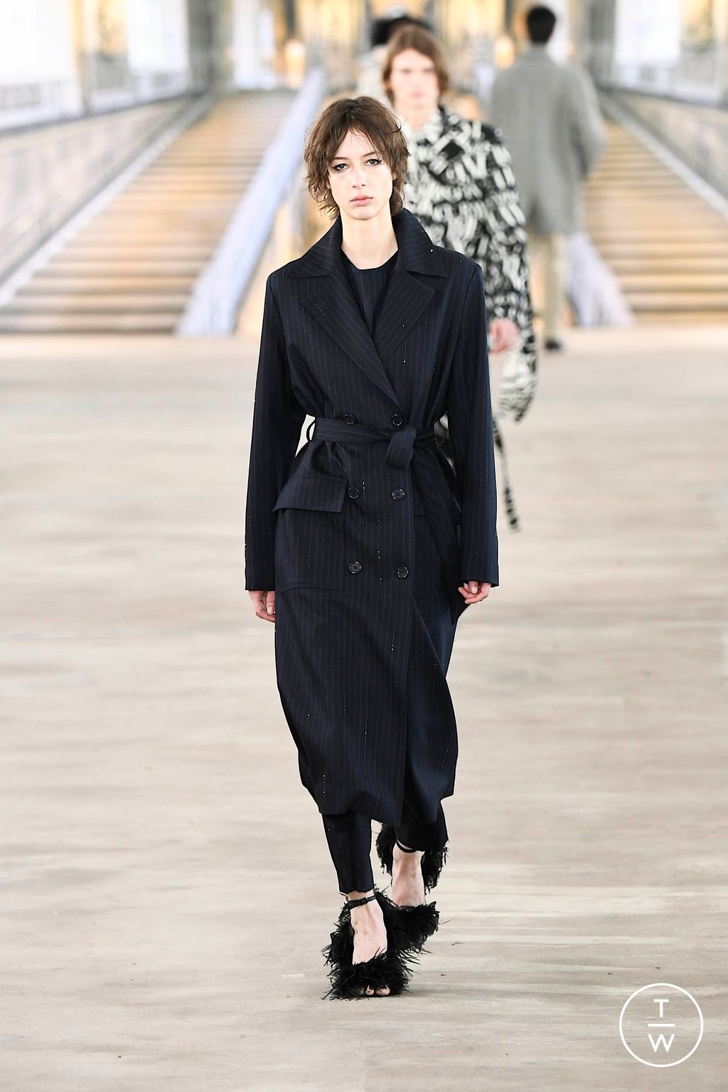 Fashion Week New York Fall/Winter 2024 look 37 from the Libertine collection womenswear
