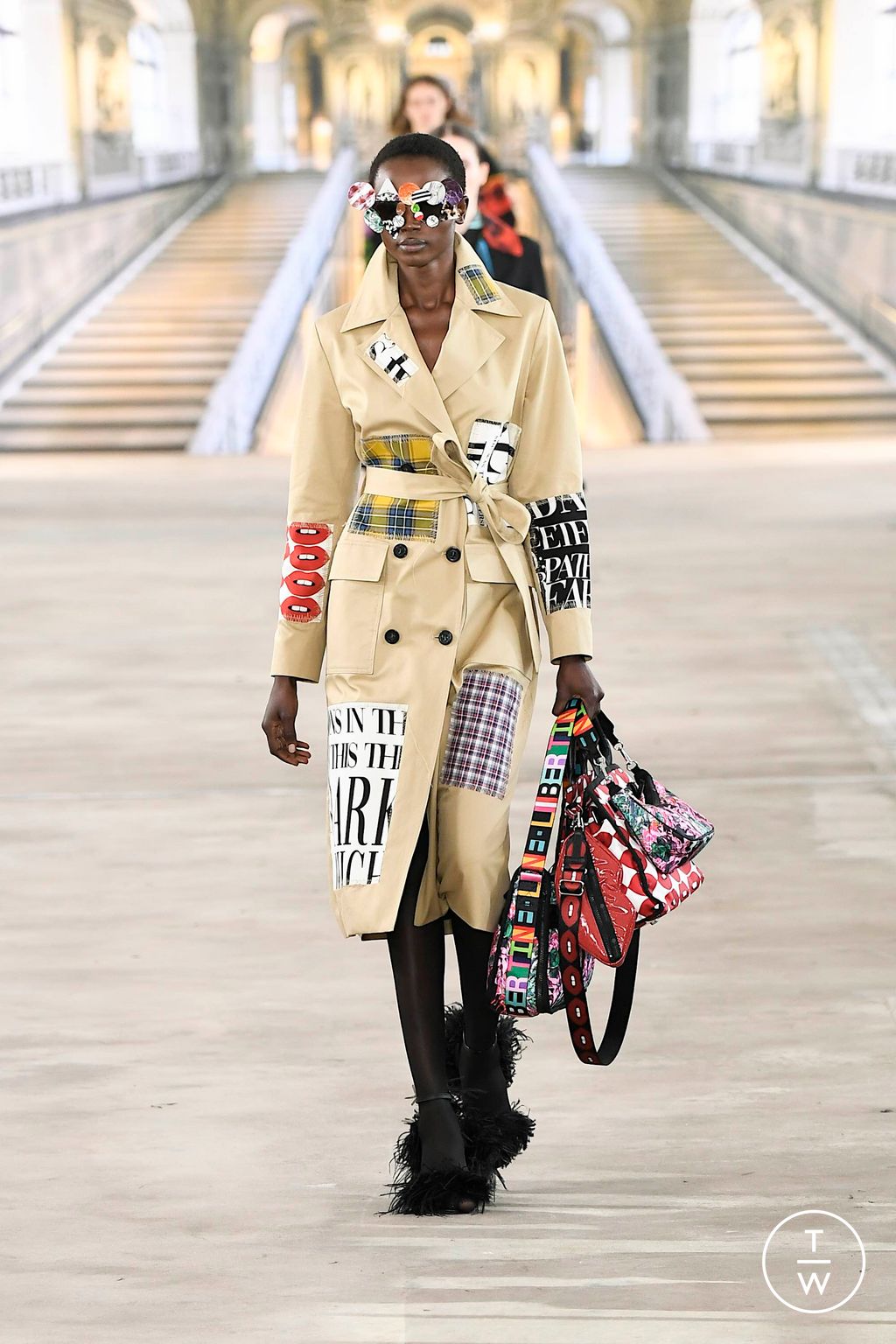 Fashion Week New York Fall/Winter 2024 look 49 from the Libertine collection womenswear