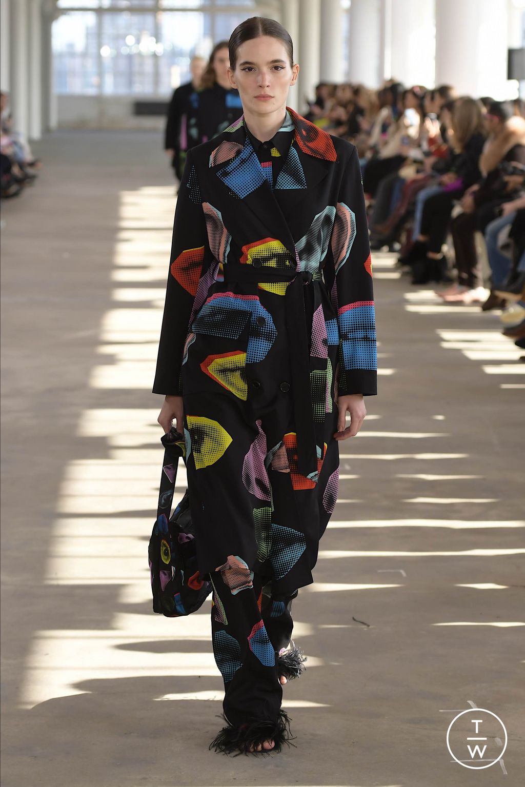 Fashion Week New York Fall/Winter 2024 look 50 de la collection Libertine womenswear