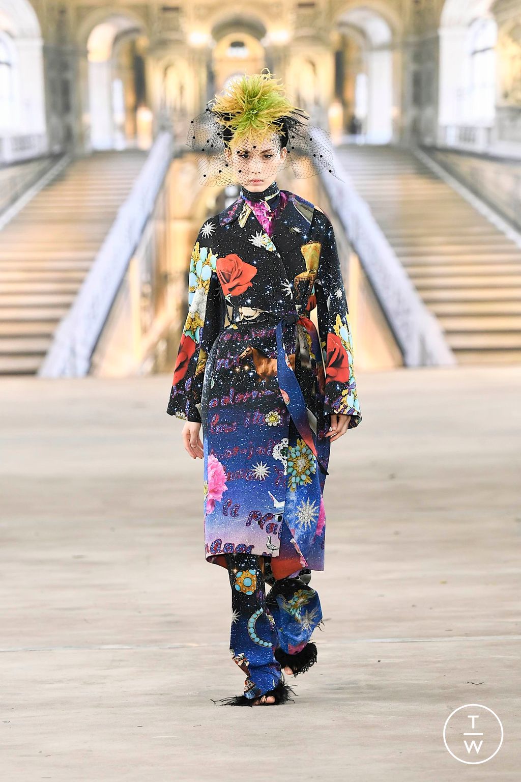 Fashion Week New York Fall/Winter 2024 look 54 de la collection Libertine womenswear