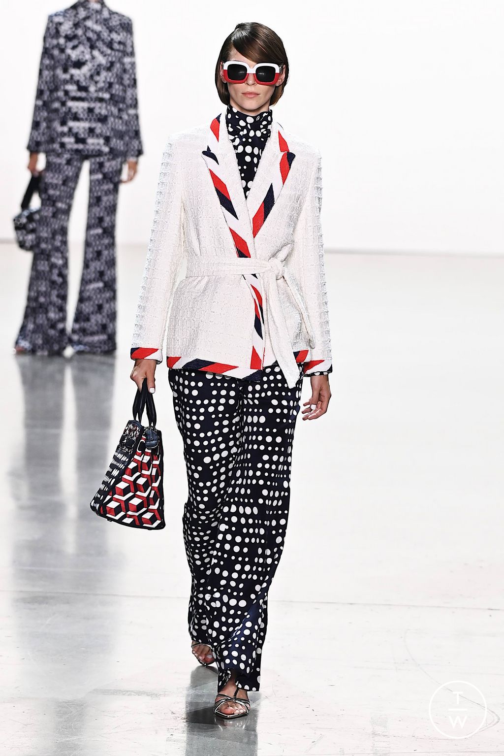 Fashion Week New York Spring/Summer 2024 look 2 from the Libertine collection womenswear