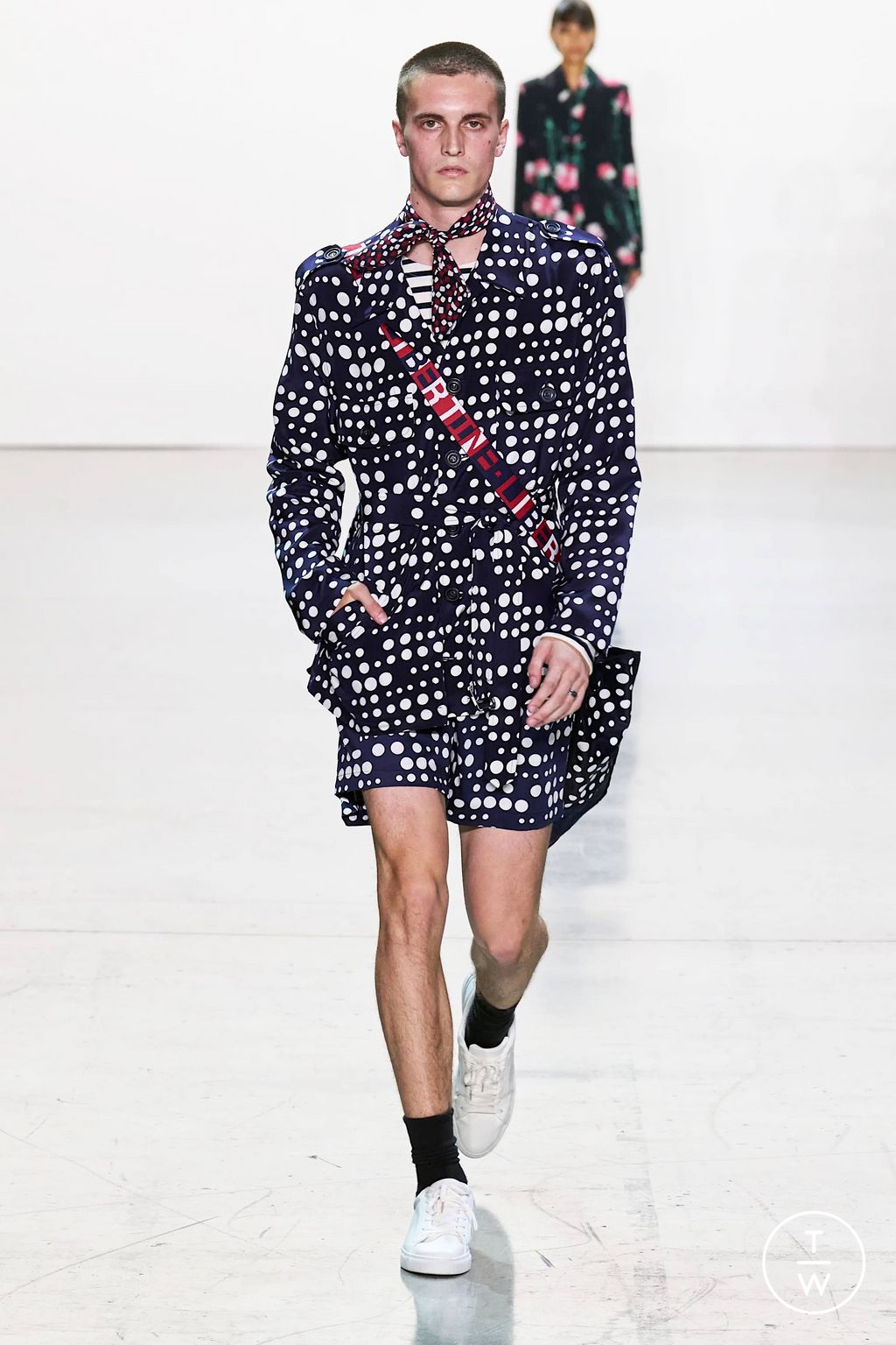 Fashion Week New York Spring/Summer 2024 look 7 from the Libertine collection womenswear