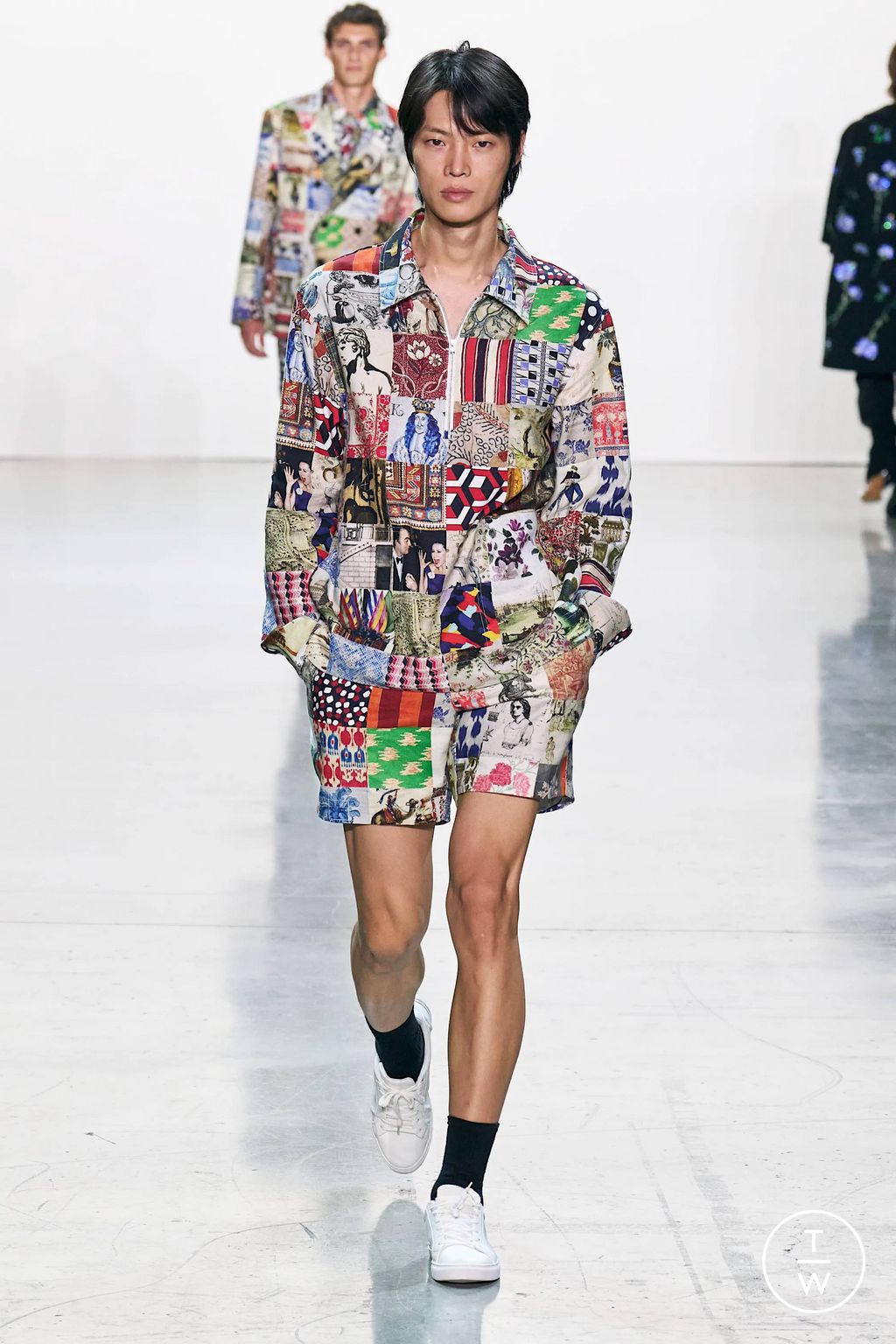 Fashion Week New York Spring/Summer 2024 look 16 from the Libertine collection 女装