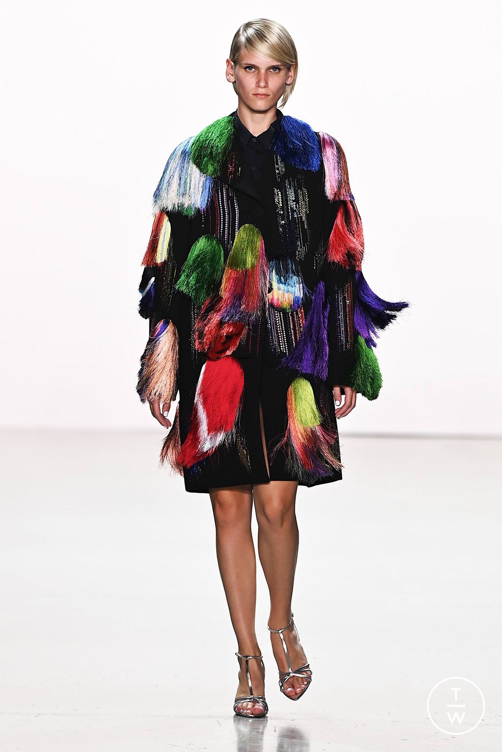Fashion Week New York Spring/Summer 2024 look 24 from the Libertine collection womenswear