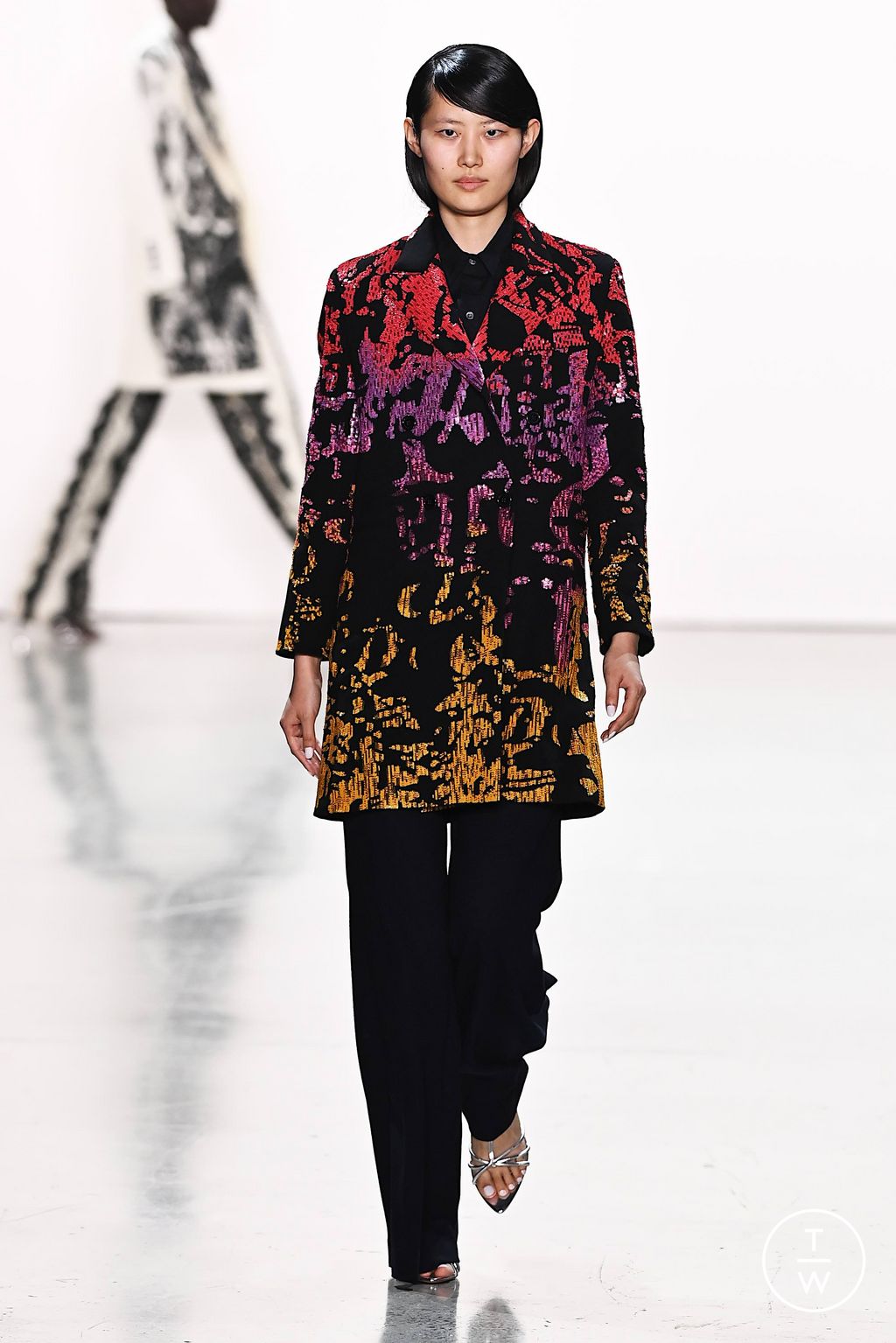 Fashion Week New York Spring/Summer 2024 look 25 from the Libertine collection womenswear