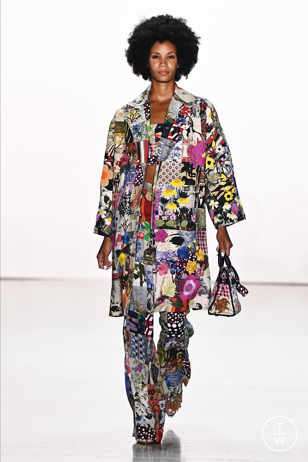 Fashion Week New York Spring/Summer 2024 look 31 from the Libertine collection womenswear