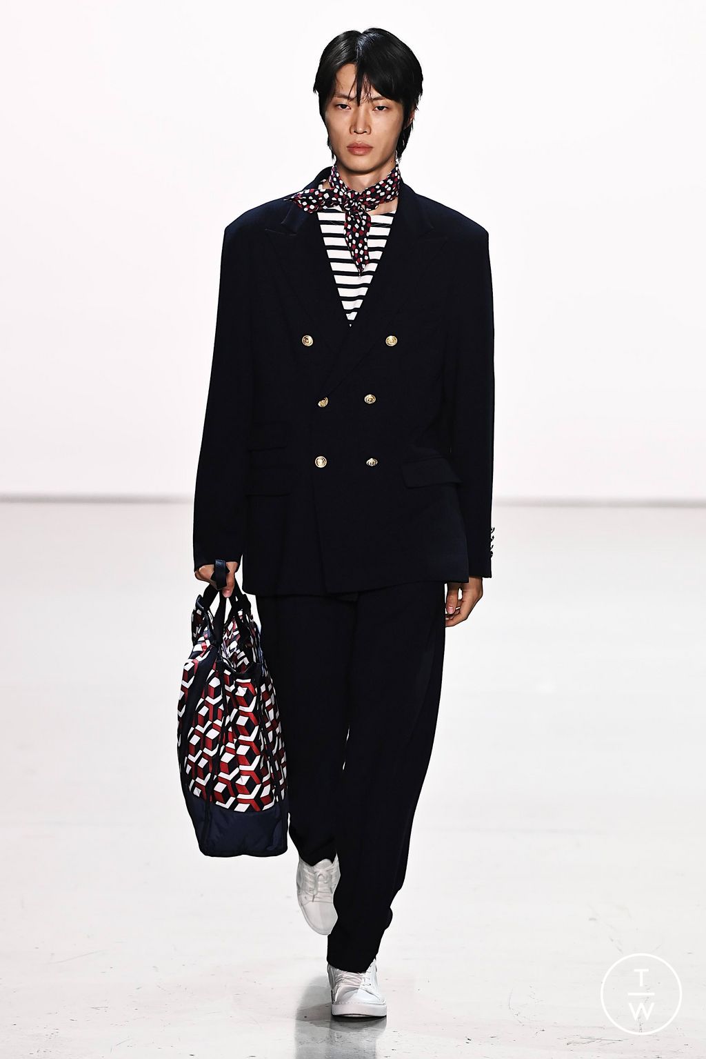 Fashion Week New York Spring/Summer 2024 look 37 from the Libertine collection womenswear