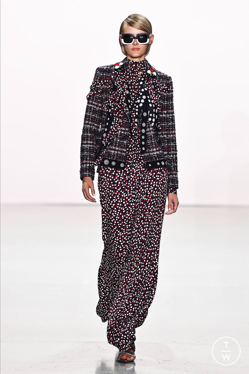 Fashion Week New York Spring/Summer 2024 look 42 from the Libertine collection womenswear