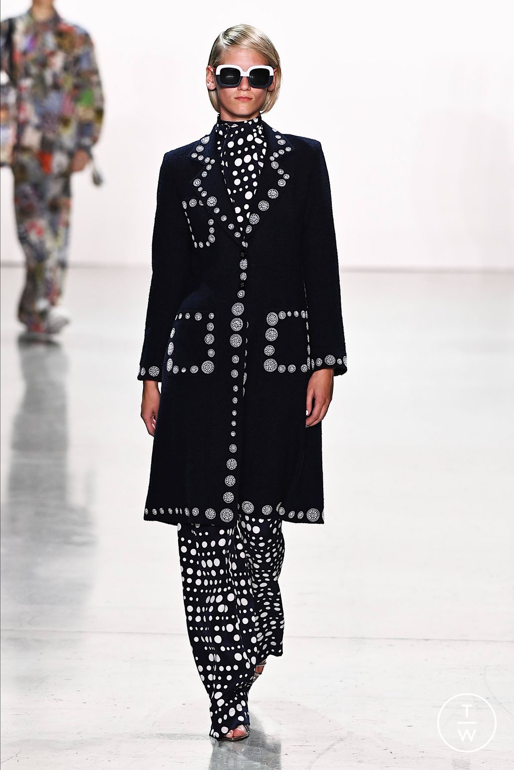 Fashion Week New York Spring/Summer 2024 look 44 from the Libertine collection womenswear