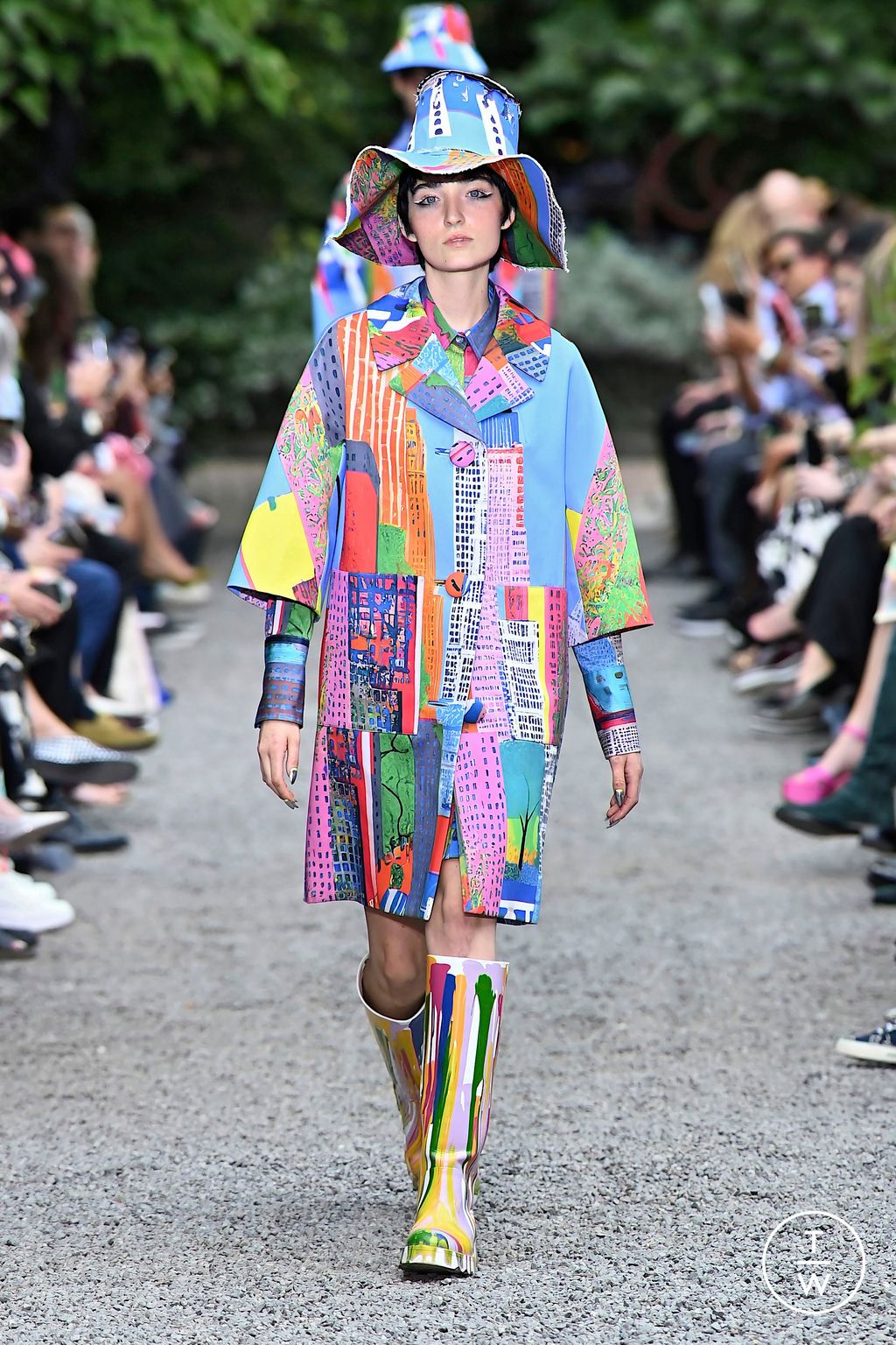 Fashion Week New York Spring/Summer 2025 look 2 from the Libertine collection womenswear